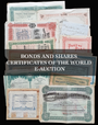 Bonds and Share Certificates of the World - e-Auction